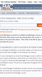 Mobile Screenshot of foodmanagerclasses.com